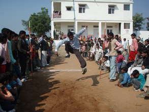 High jump competition