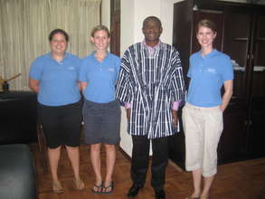MedPLUS Co-Founders with Past Minister of Health