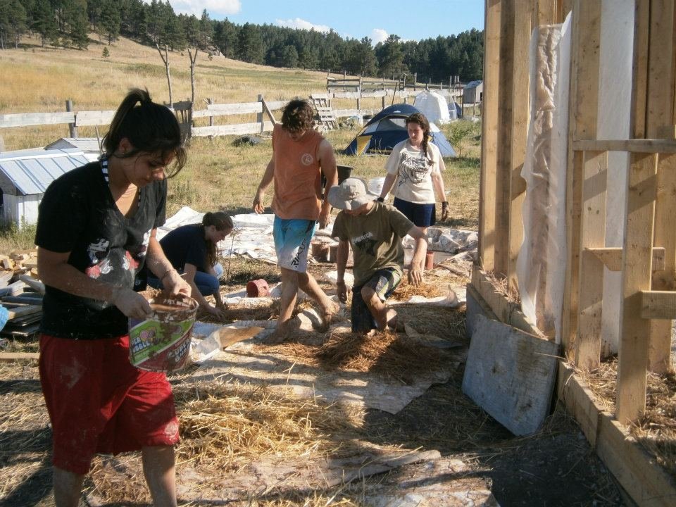 Training Lakota Youth in Sustainable Home Building