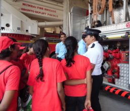 Visit to fire brigade