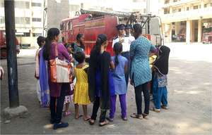Career exposure visit to Byculla fire brigade