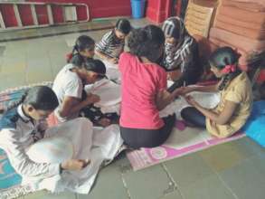 Fashion designing classes for Udaan beneficiaries