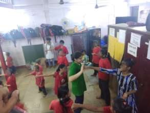 Self-defense sessions for Udaan beneficiaries