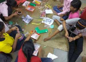 children enjoying some indoor games