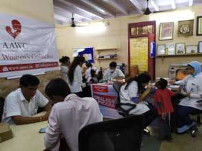 Dental camp for Udaan beneficiaries.