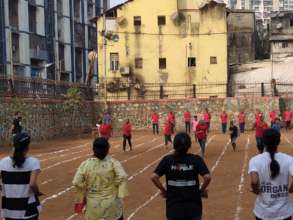 Annual sports day of Udaan beneficiaries.