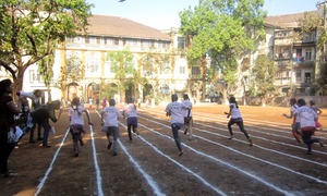 Annual Sports Day - sprinting competition
