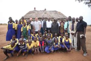 RtL staff visiting community school in Nimule