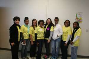 some of the NFTE volunteers from EY