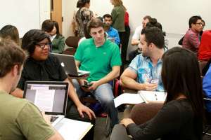 NFTE students in the classroom