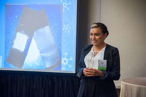 Antonia C. presenting at the NYEC