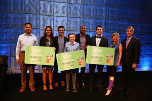the 2014 NYEC finalists and final round judges