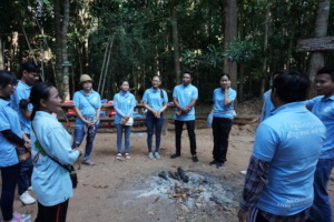 Students were meeting before activities