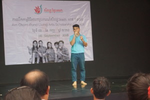 LEEMENG: Sharing his experiences to audiences