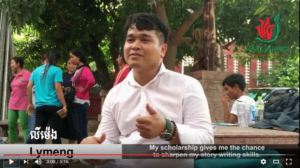 Lymeng can sharpen his story writing skills