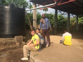 Preparing to install new tanks at old site
