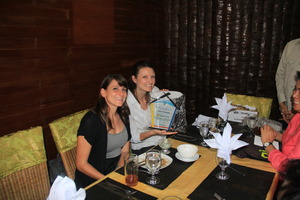 CJFI's plaque of appreciation to GlobalGiving