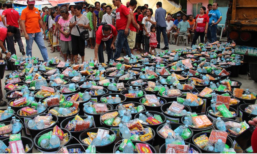 Food for Victims of Super Typhoon Yolanda
