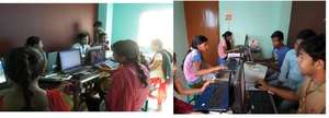 Classes in progress at Project Location