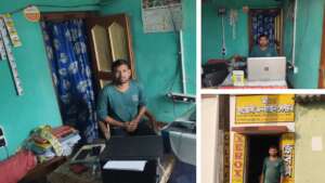 Project Activity in progress at Raghunathpur