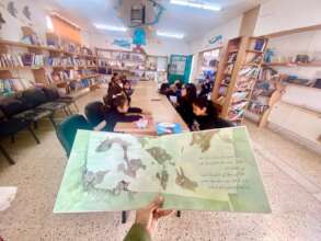 Children enjoy listening to stories