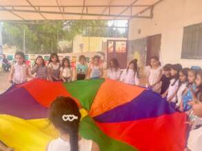 Entertainment activity with children