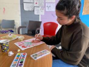 Art program at Ibn Rushd Library