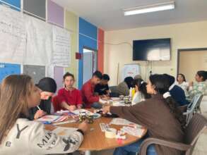 Artists have a reserved space in the library