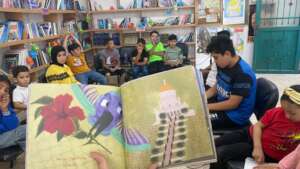 Reading books to children