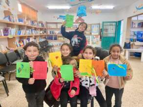 Children holding their favorite story books