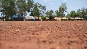 School yards are empty