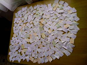 Tickets of participants for Social Service Centre