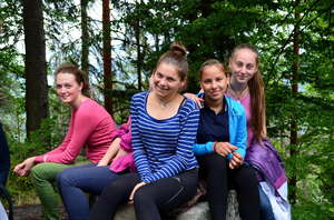 Y4Y delegated participants: Tanya (1 on the left)