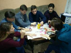 Youth club training in Kaniv