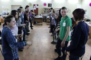 Youth club training in Odesa