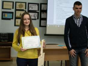 One of the winners of video contest in Dnipro