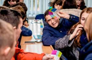 Having fun playing the game in Poltava Oblast