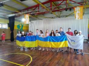 At the summer camp in Moldova