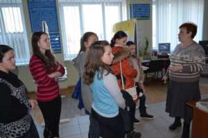Visiting employment office