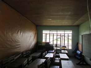 The existing kindergarten classroom