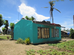 A damaged classroom to be demolished
