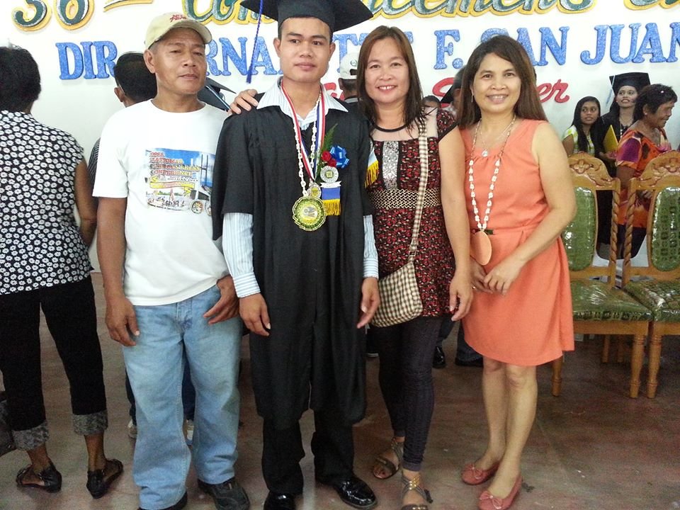 Bright Future Scholar Joram, BS Education w family