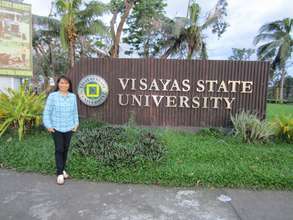 Visayas State University campus after the typhoon