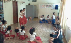 Indoor classroom allows  classes in all weather