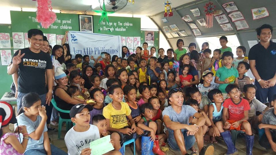 Activities for children after the recent typhoons