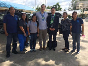 IsraAID's team with the Japanese delegation