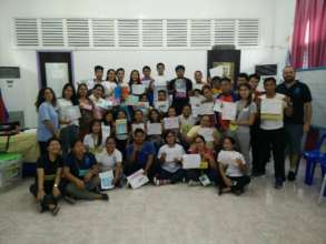 Participants and IsraAID's staff