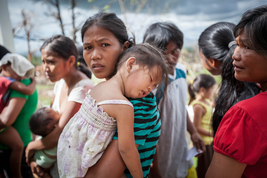 Aid to the Philippines after Typhoon Yolanda