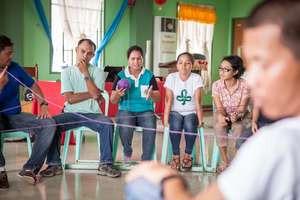 Psycho-social activity with Ormoc teachers