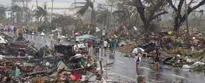 Devastation of Typhoon Haiyan
